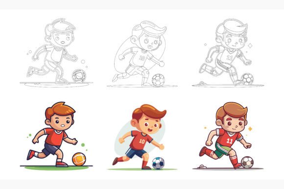 Bringing Creativity to Life with Soccer Kids Cartoon Illustrations: A Complete Guide
