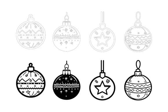 Christmas Balls Isolated: Versatile Vector Illustrations