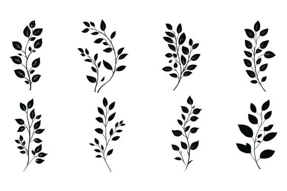 Decorative Art Branches with Leaves: A Practical Design Resource for Modern Creative Workflows
