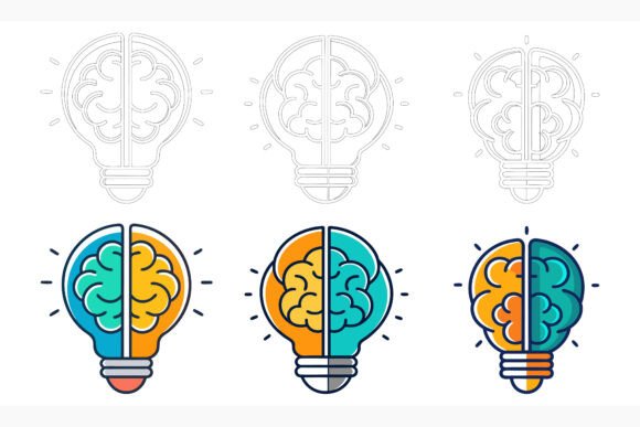 Light Bulb with a Brain: The Intersection of Creativity and Intelligence in Visual Design