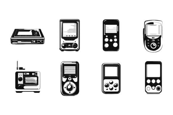Retro Video Game Console Vector: Bring Pixel Nostalgia to Life