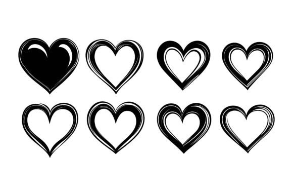 The Strategic Power of a Black Heart Icon with Black Path