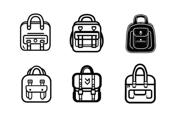 What Makes an Isolated Bags Icon or Logo an Essential Design Asset?